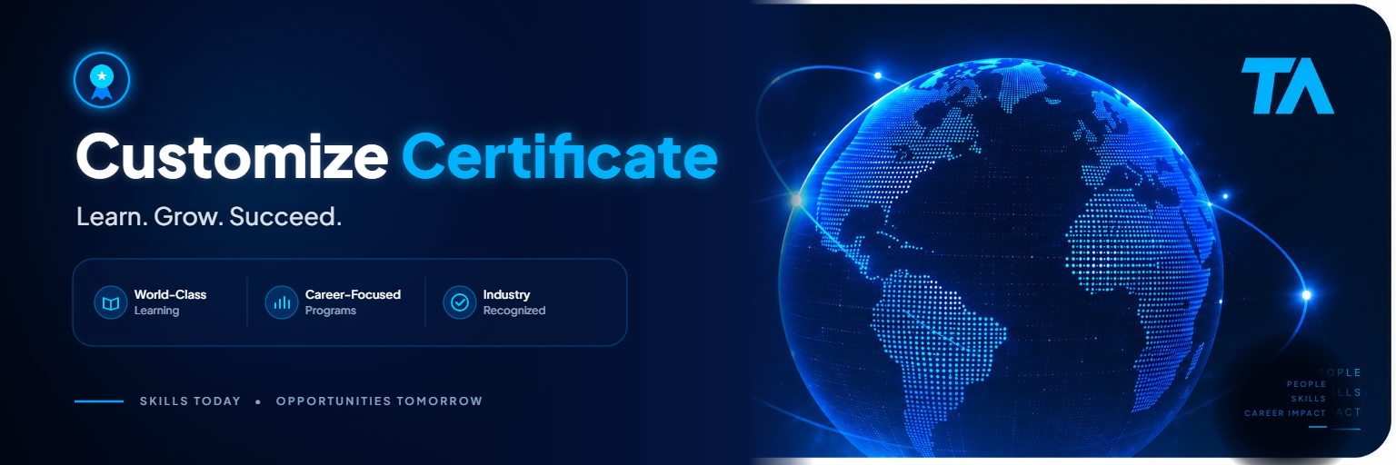 Customize Certificate